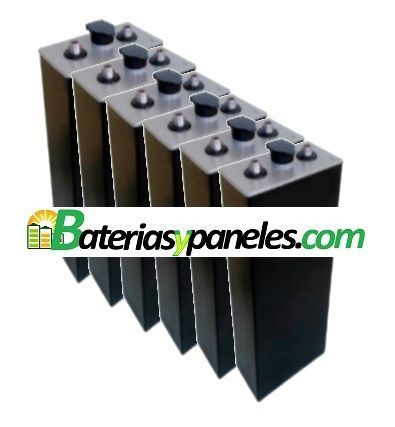 378 BATERÍA SOLAR CPZS 2400 AH - 6 ELEMENTOS 2V