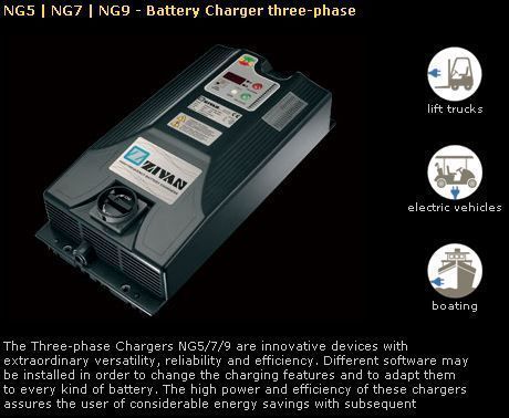 396 ZIVAN NG5 24V 120A TRIFÁSICO CARGADOR DE BATERÍAS