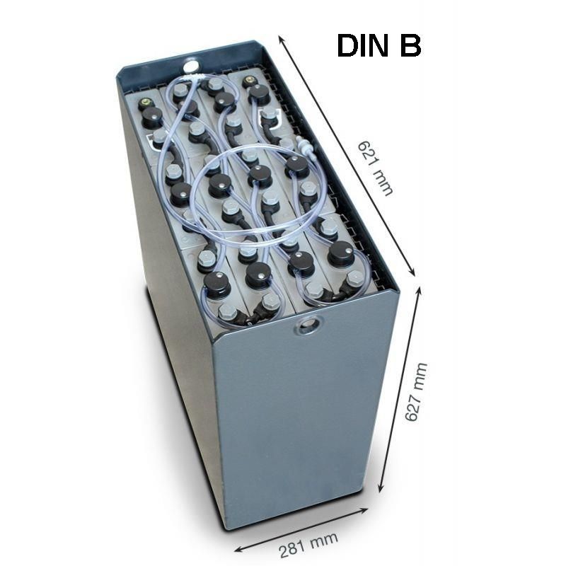 506 24V 3PzS 345Ah Batería de tracción industrial