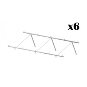 ESTRUCTURA 6 PANELES CUBIERTA PLANA