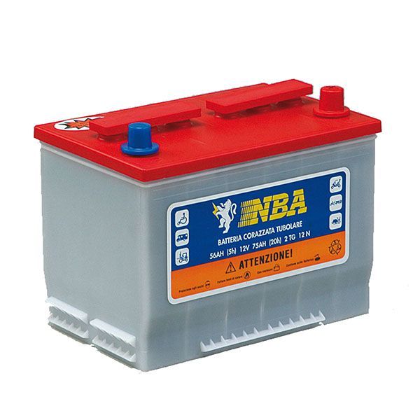 750 Batería tubular 12 V - 75 Ah / NBA 2 TG 12 N